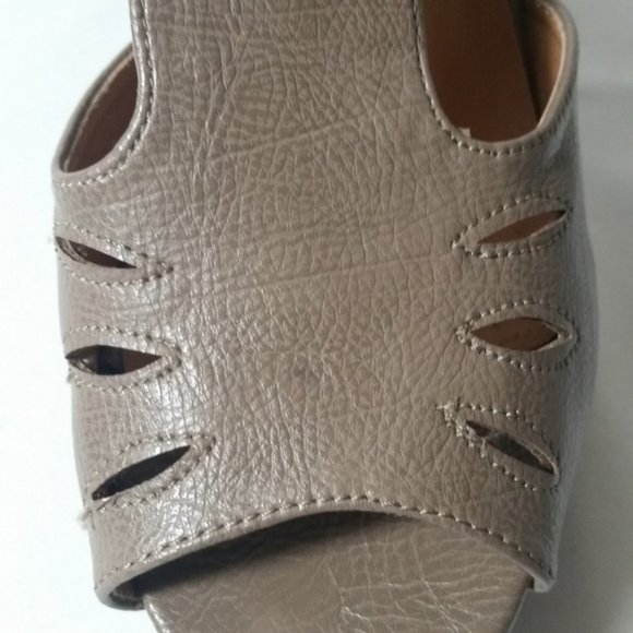 Qupid Womens Strappy High Heeled Sandals brown 9 - Picture 7 of 8